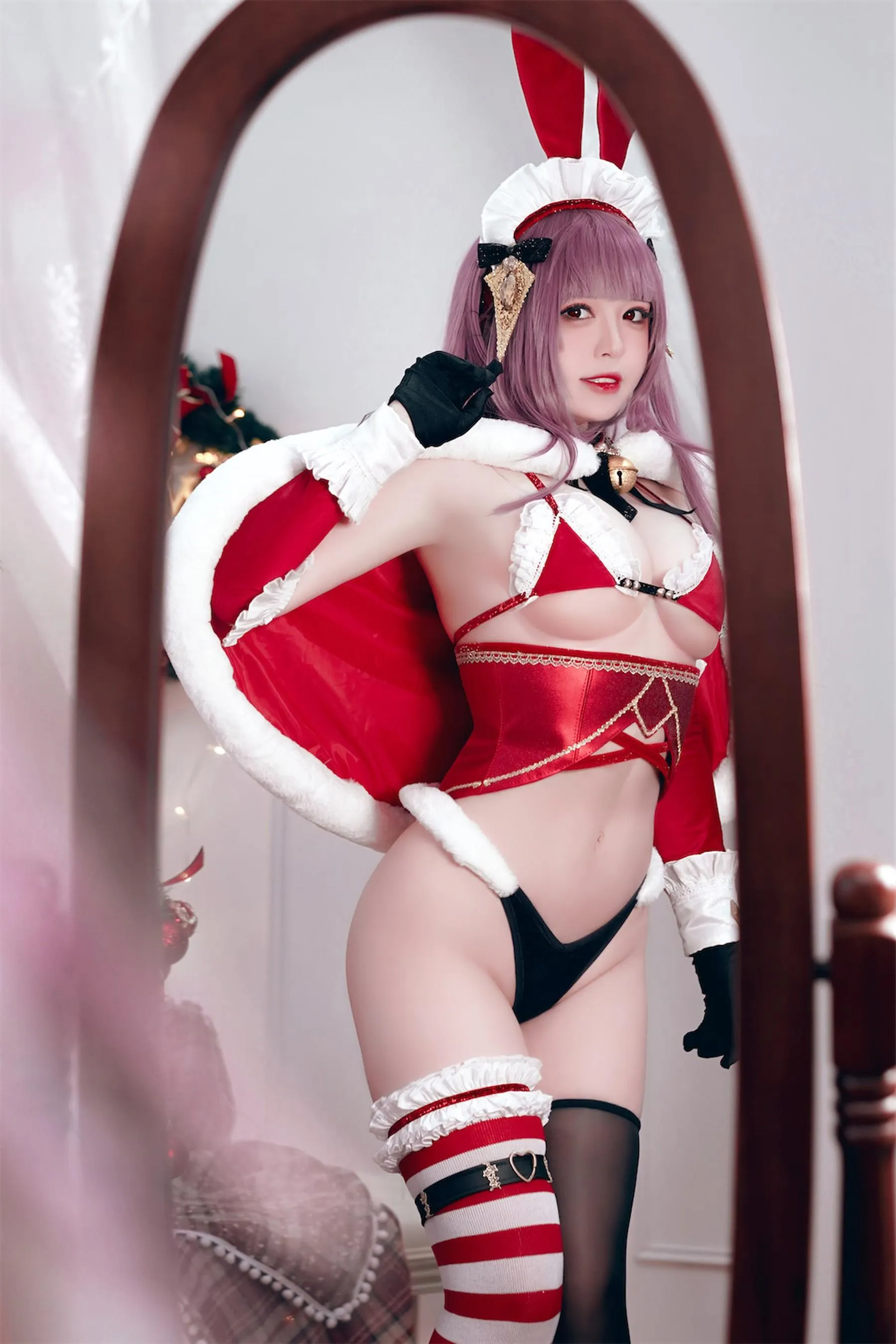 半半子 – NO.63 Christmas Bunny Aike [41P]插图4